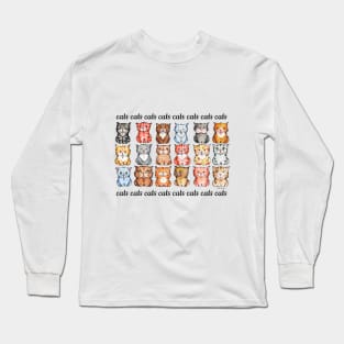 cats, cats, cats Long Sleeve T-Shirt